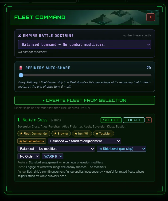 Fleet command