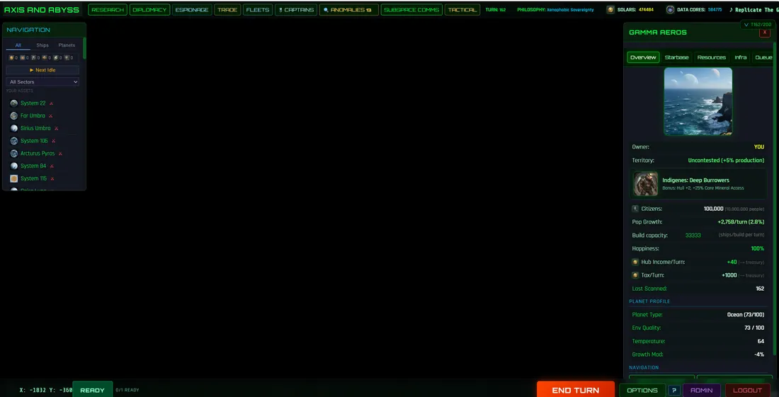 The command interface